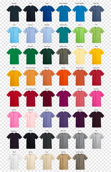 T Shirt Gildan Activewear Color Chart Top Color Chart Purple Angle