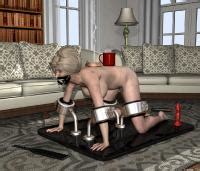Grimmley 3D Spanking Art BDSM Femdom Peril Torture Bondage E Hentai