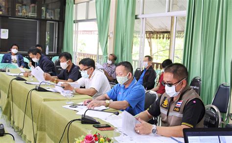 เทศบาลตำบลอุโมงค์ ประชุมคณะทำงานการแพร่ระบาดของโรคติดเชื้อไวรัสโคโรนา 2019 - Chiang Mai News