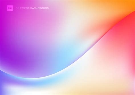 premium vector abstract trendy fluid colorful liquid gradients background