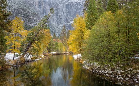River Through The Rocky Mountain Wallpaper Nature