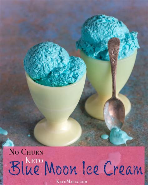 No Churn Blue Moon Ice Cream Maria Mind Body Health