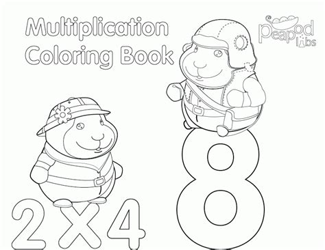 Review multiplication the fun way, with a coloring page! Multiplication Coloring Pages - Coloring Home