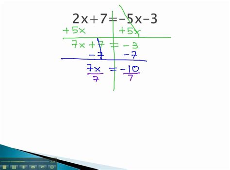 Linear Equations General Youtube