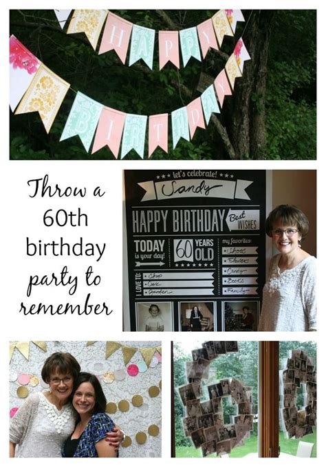 Inspiration And Ideas For Throwing The Ultimate 60th Birthday Party
