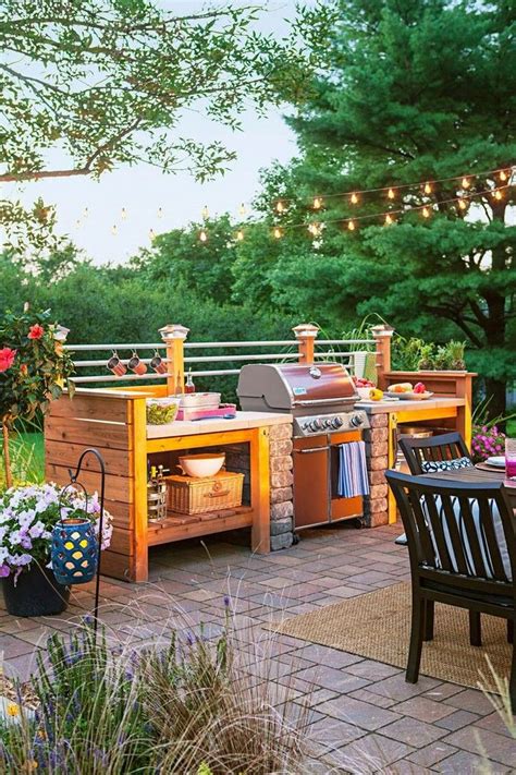 10 Amazing Diy Grill And Bbq Island Plans Outdoor Grill Station Diy