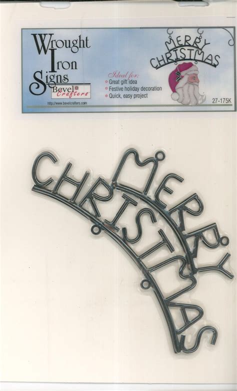 380 x 380 jpeg 38 кб. Merry Christmas Wrought Iron Sign Bevel Crafters 27-175K