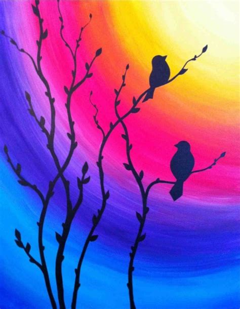 110 Easy Acrylic Painting Ideas For Beginners To Try