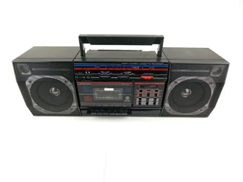 General Electric Vintage 1980s Boombox 1980s Boombox Boombox