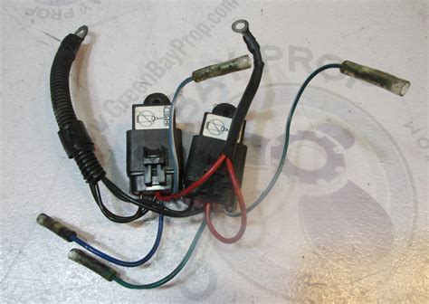 Attach new pump paying attention to where the belt is positioned. 84-826802A9 Trim Pump Relay Wire Harness for Mercury Mariner 25-50 Hp Outboard | Green Bay ...