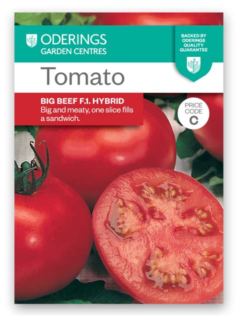 Oderings Garden Centres Vegetable Seeds Tomato Big Beef F1 Hybrid