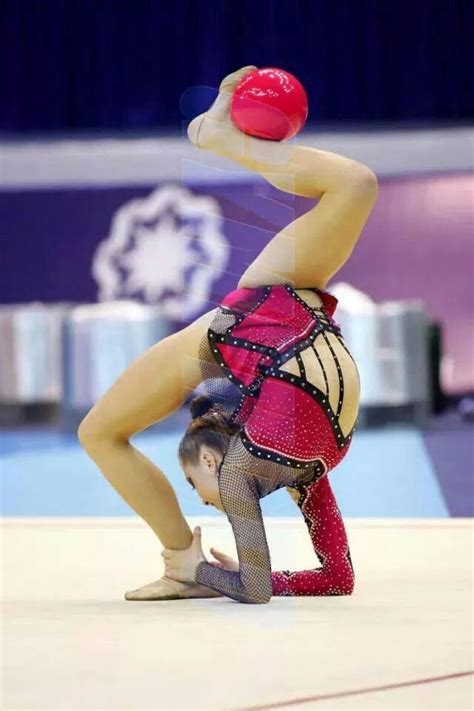 Irina Risenson Izrael Gymnastics Flexibility Rhythmic Gymnastics