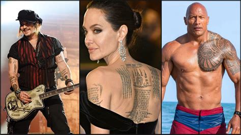 Top Hollywood Actors With Tattoos Moira Com