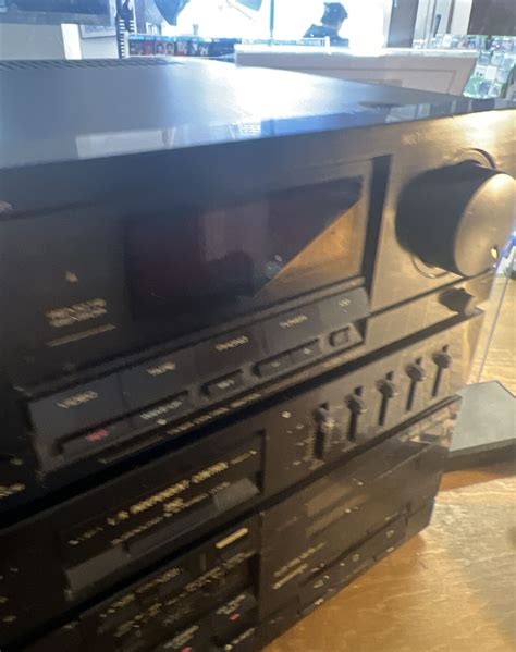Pioneer Dc Z81 Stereo Double Cassette Tape Deck Amplifier Hifi Read