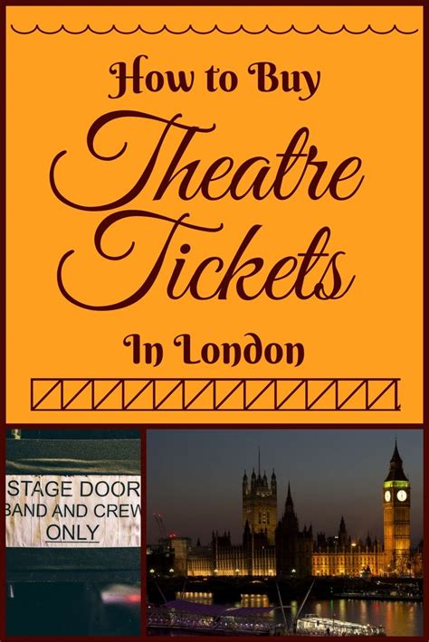 How To Get Cheap Theatre Tickets In London Theater Tickets London