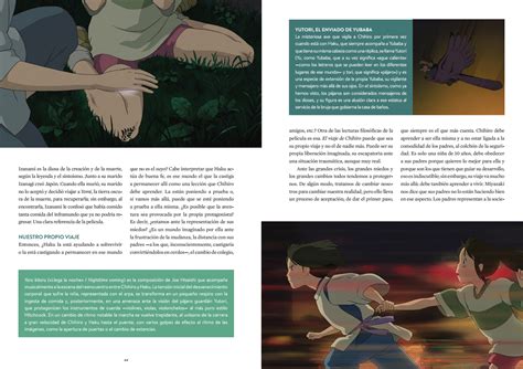 Generación Ghibli Páginas Interiores Del Libro El Viaje De Chihiro Nada De Lo Que Sucede Se