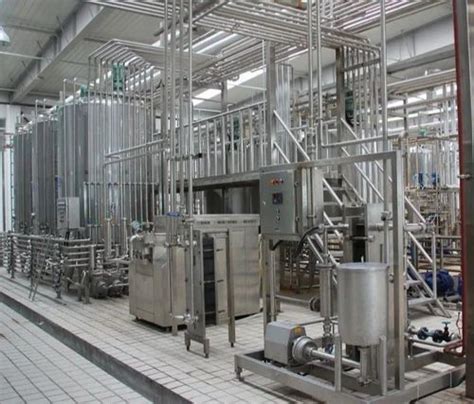SS 316 Milk Pasteurizer Dairy Processing Plant Capacity 500 LPH TO