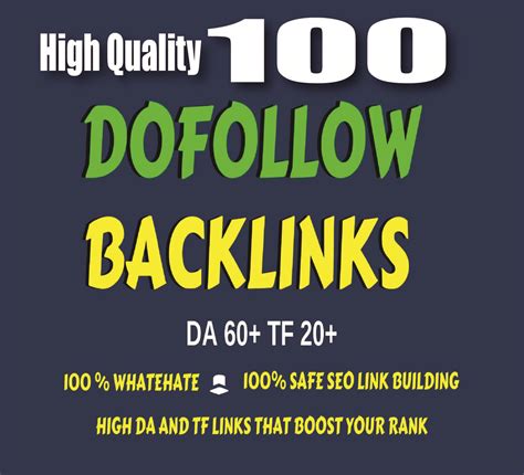 Get +300 do follow links sites which can make your website super authoritive. High quality 100 Do-Follow SEO Backlinks for Google ...