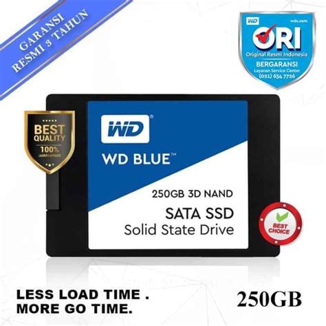 Jual Western Digital Blue Ssd 250gb 3d Nand 250 Gb Sata Iii 25 Inch