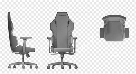Black Rolling Armchair Illustration Office And Desk Chairs Furniture