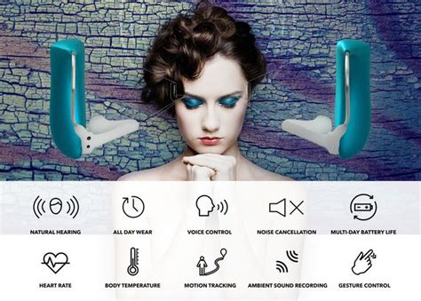 Hy Hidden Wireless Earbuds With Motion Tracking Wireless Earbuds