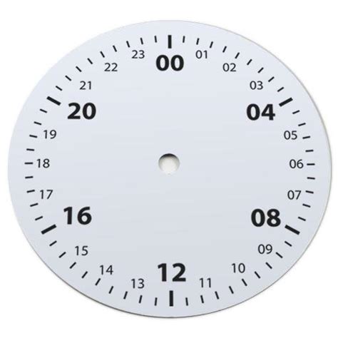 24 Hour Movement Dials Archives Clockparts