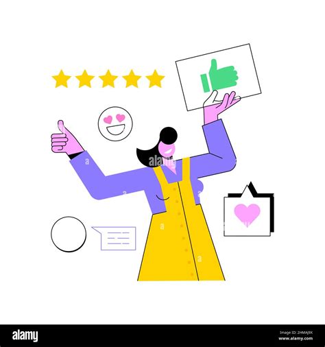 User Feedback And Website Rating Abstract Concept Vector Illustration Customer Feedback Review