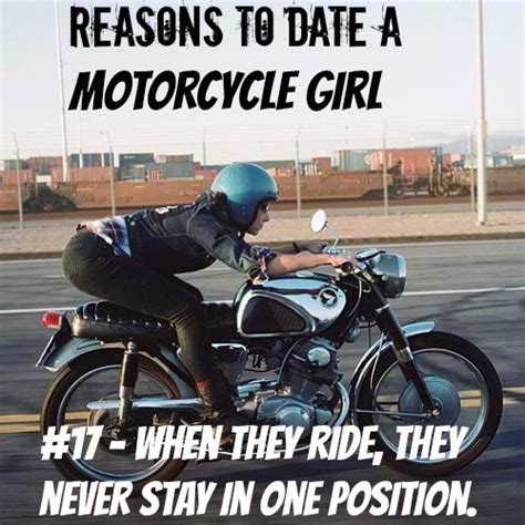 10 reasons to date a motolady motorcycle girl motorcycle biker life