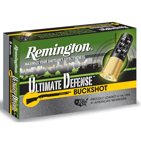 Bullseye North Remington Ultimate Defense Buckshot Ammo 12 Gauge 3