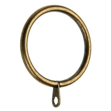 Dunelm Pack of 6 Metal Curtain Rings | Metal curtain, Metal curtain