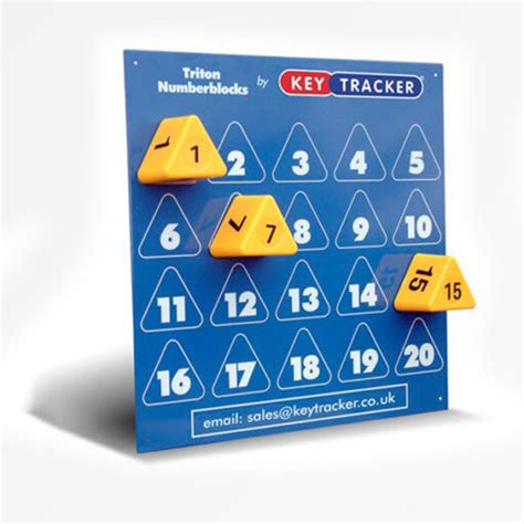 Magnetic Number Blocks Key And Asset Tracker