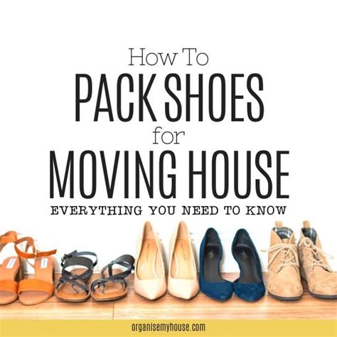 How To Pack Shoes For Moving Easy Tips That Really Work