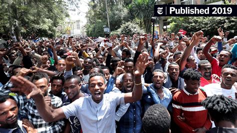 Protests In Ethiopia Threaten To Mar Image Of Its Nobel Winning Leader