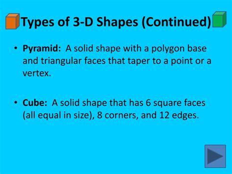 Ppt 3 Dimensional Shapes Powerpoint Presentation Free Download Id