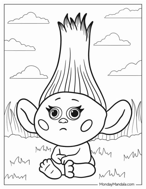 34 Trolls Coloring Pages (Free PDF Printables)