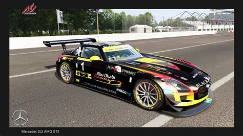 Assetto Corsa Mercedes Sls Amg Gt Monza Gp Preview Test Lap