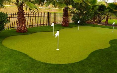 Backyard Putting Greens Artificial Golf Turf Ideal Turf
