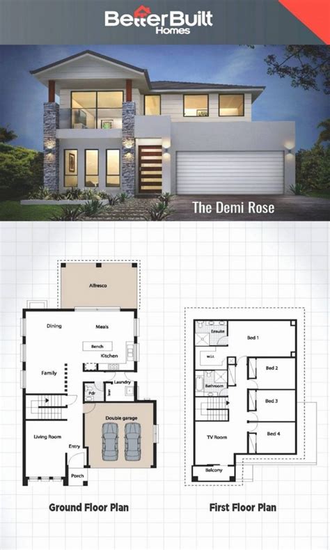 20 Sample Of Simple House Design 2018 Modern House Floor Plans House