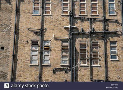 Architectural Abstract Historic Brick Building With