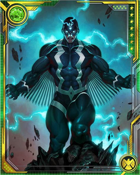 Inhuman Illuminatus Black Bolt Marvel War Of Heroes