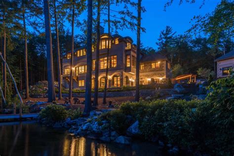 Estate Of The Day 79 Million Lake Sunapee Masterpiece In New Hampshire