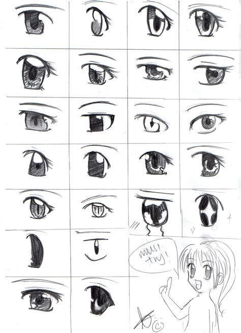 How To Draw An Eye Anime How To Draw Eyes For Beginners Anime Manga