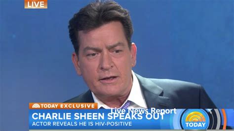 Charlie Sheen Today Show Interview Hiv Aids Interview Charlie Sheen On Live Interview Today
