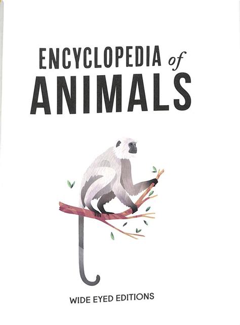 Encyclopedia Of Animals Jules Howard Author 9781786034601