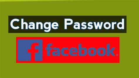 How To Change Facebook Password How Do I Change My Facebook Password