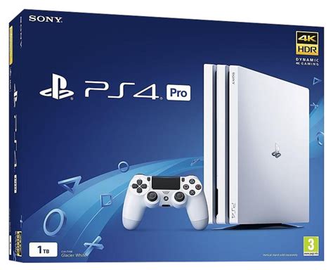 Sony Playstation 4 Pro Console White 1tb
