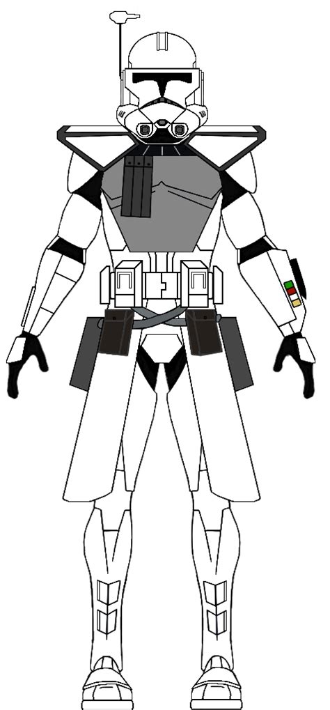 Female Clone Arc Trooper Template By Madskillz793 On Deviantart