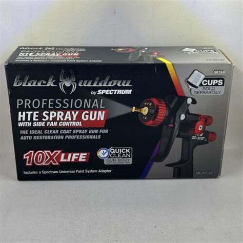 Spectrum Black Widow 56153 Professional Hte Compliant Spray Gun For
