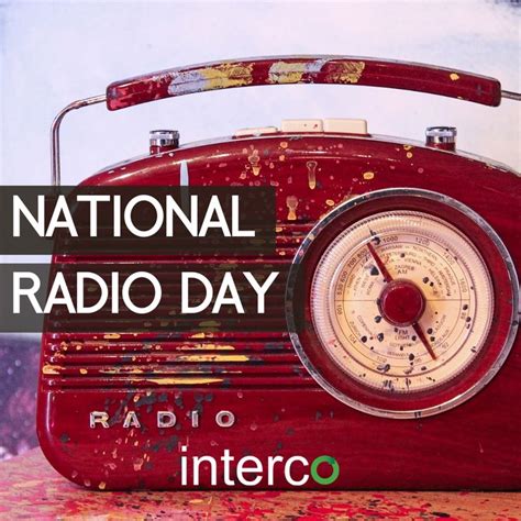 It Is National Radio Day 📻 Did You Know That The First Radio Signal