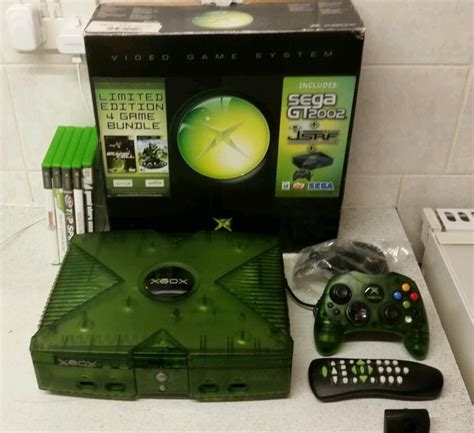 Original Xbox Limited Edition Halo Green In Bournemouth Dorset Gumtree